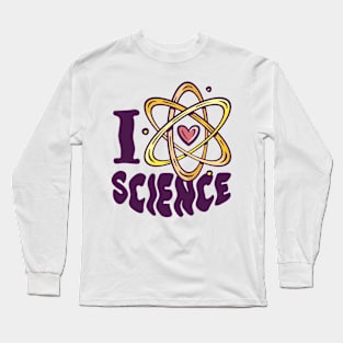 I love science Long Sleeve T-Shirt